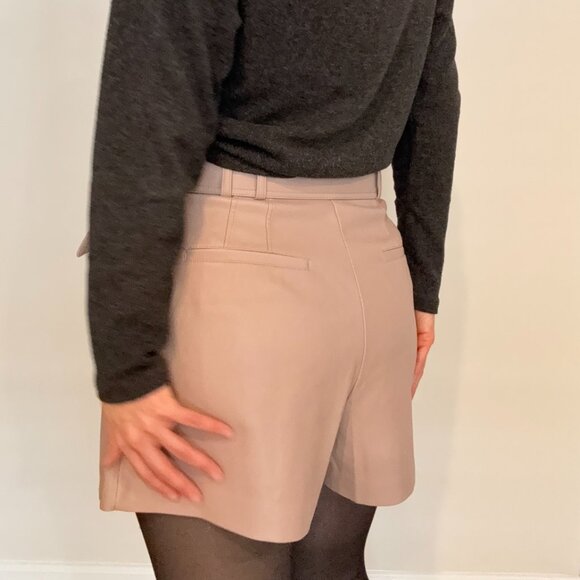 Zara faux leather paperbag shorts - Size XS - Picture 5 of 8